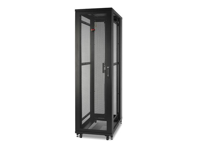 APC NetShelter SV 42U 600 mm широк x 1060 mm дълбок корпус без страни Черен