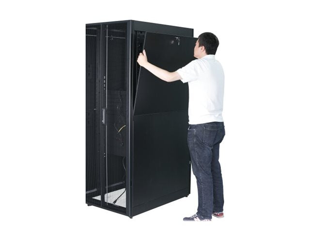 APC Easy Rack 42Ux600x1200 Покрив/Страничен панел/колела/крачета Без долни 4 скоби черни