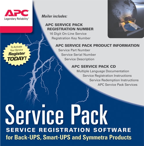 APC Service Pack 1 година удължаване на гаранцията (за покупки на нови продукти)
