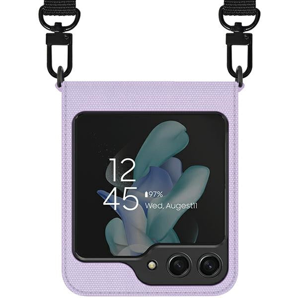 Калъф Araree Canvas Diary за Samsung Galaxy Z Flip5F731, лилав