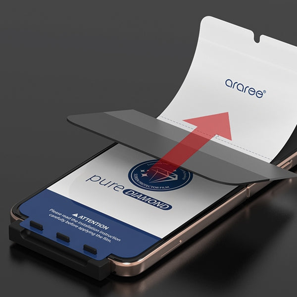 Araree Pure Diamond защитно фолио за Samsung Galaxy Z Fold, антибактериално