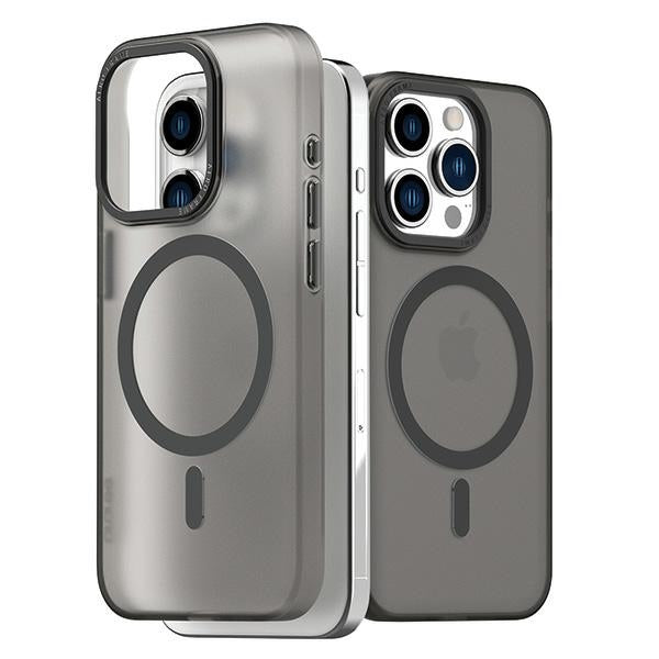 Калъф Araree Aero Frame за iPhone 15, прозрачен-черен