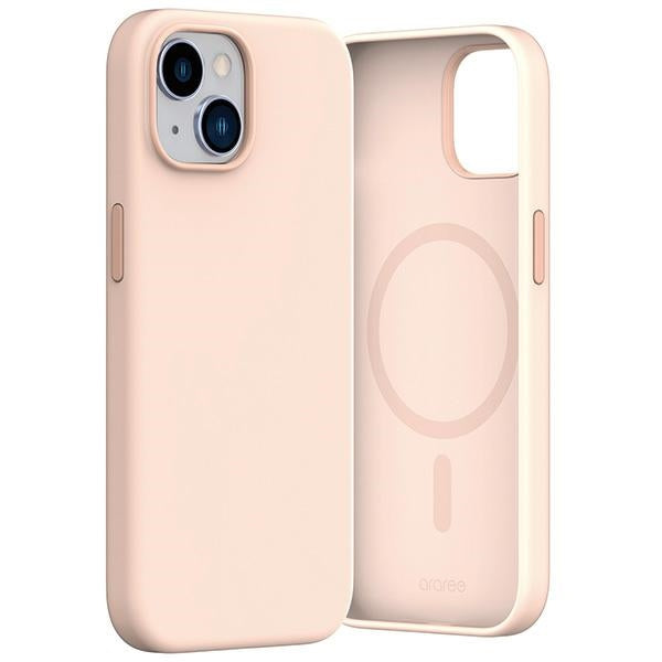Калъф Araree Typoskin M за iPhone 15 / 14 / 13 6.1", розов