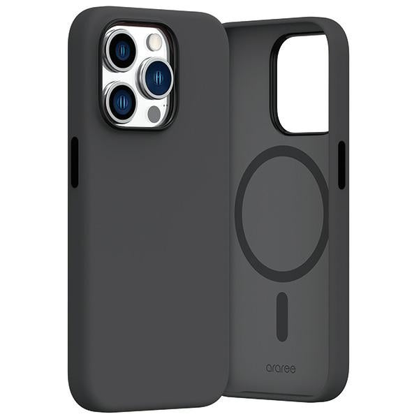 Калъф Araree Typoskin M за iPhone 15, черен