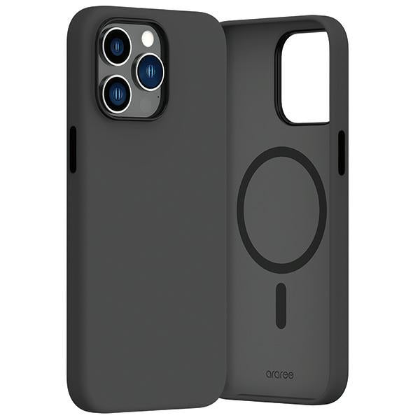 Калъф Araree Typoskin M за iPhone 15 Pro 6.7", черен