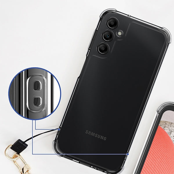 Калъф Araree Flexield Sam A25, прозрачен/черен