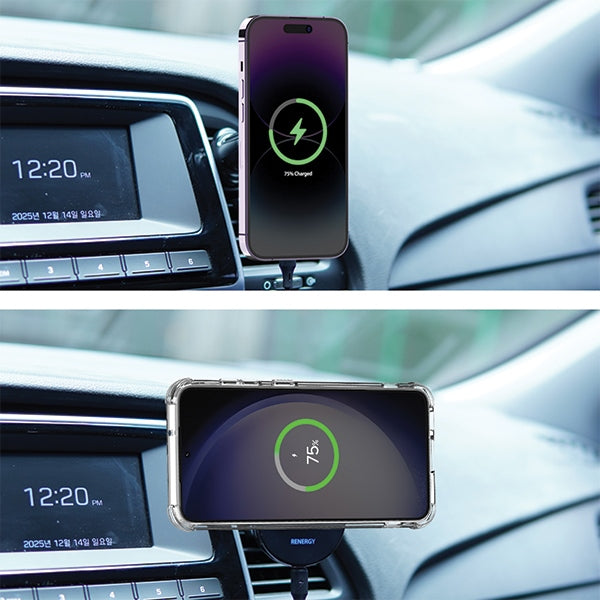 Индукционна кола уход Araree Renergy MagSafe, черен