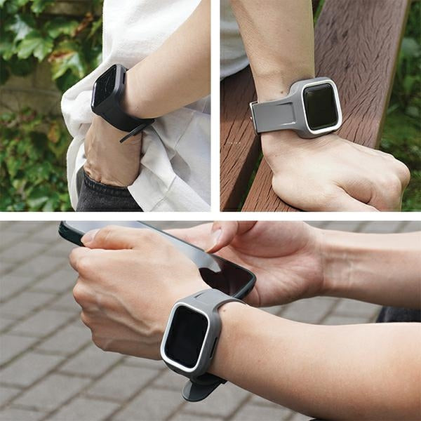 Калъф Araree Duple Pro с каишка за Apple Watch 40 мм, черен