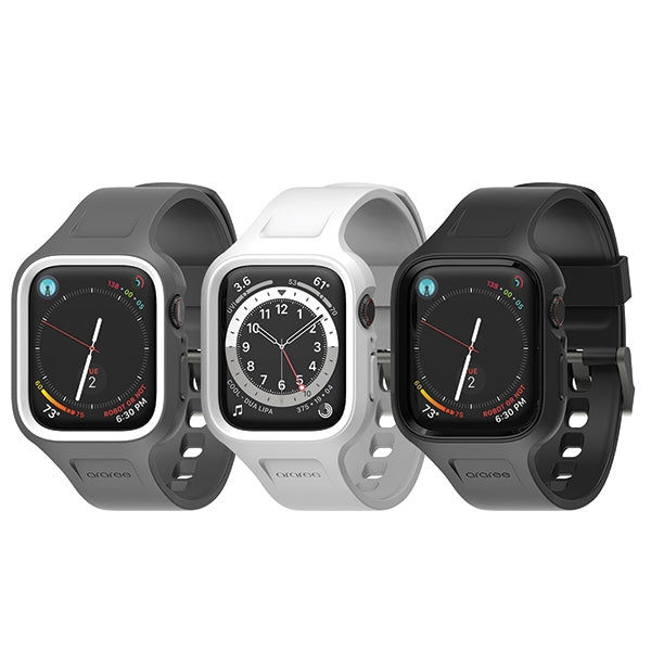 Калъф Araree Duple Pro с каишка за Apple Watch 40/41mm, бял