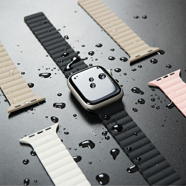 Араree каишка Silicone Link за Watch 38/40 mm, черно-сива
