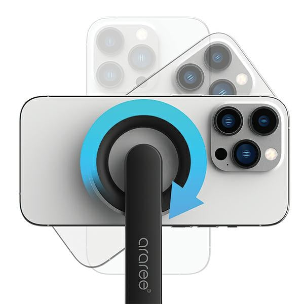 Araree Selfie Stick M1 Magfie с MagSafe тринога, бял