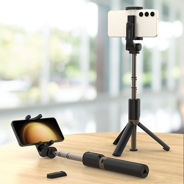 Araree Selfie Stick M1 със статив за телефон, черен