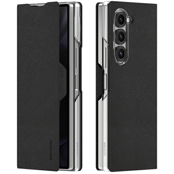Калъф Araree Bonnet Diary за Samsung Galaxy Z Fold, черен