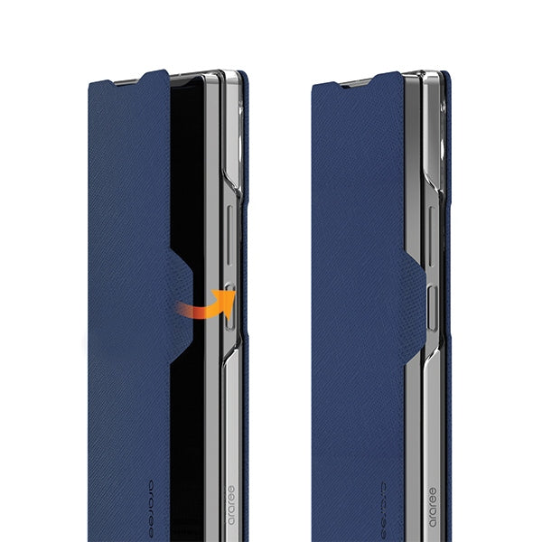 Калъф Araree Bonnet Diary за Samsung Galaxy Z Fold, черен