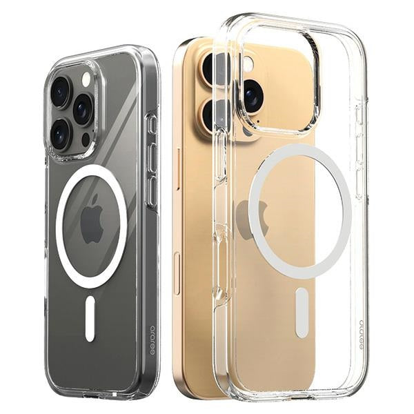Калъф Araree Duple M MagSafe за iPhone 16 Pro 6.3", прозрачен