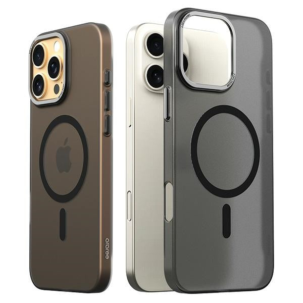 Калъф Araree Aero Frame MagSafe за iPhone 16Pro Max 6.9", прозрачен-черен AR20-02122A