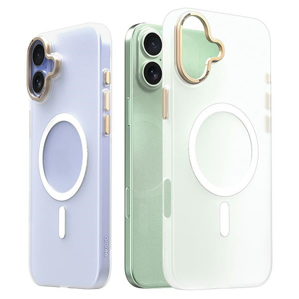 Калъф Araree Aero Frame MagSafe за iPhone 16 6.1", прозрачен-матов