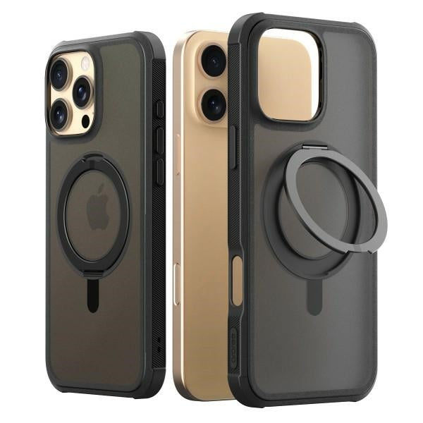 Калъф Araree Duple M MagSafe Stand за iPhone Pro Max 6.9", черен