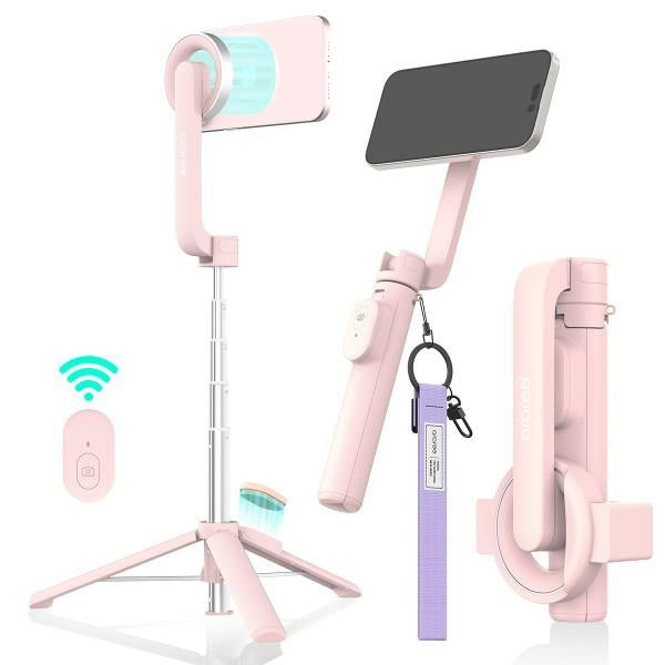 Araree Selfie Stick M1 Magfie Pod розов MagSafe Tripod M0