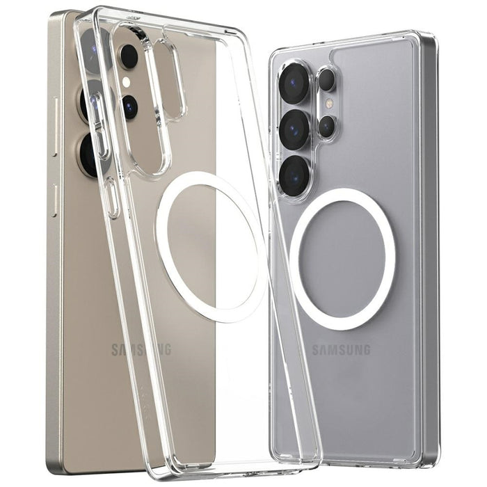 Калъф Araree Duple M MagSafe за Samsung Galaxy S25 Ultra, прозрачен