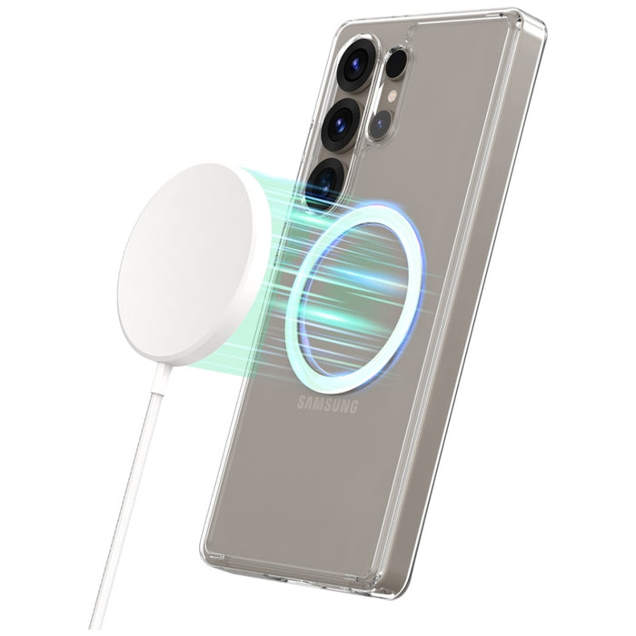 Калъф Araree Duple M MagSafe за Samsung Galaxy S25 Ultra, прозрачен