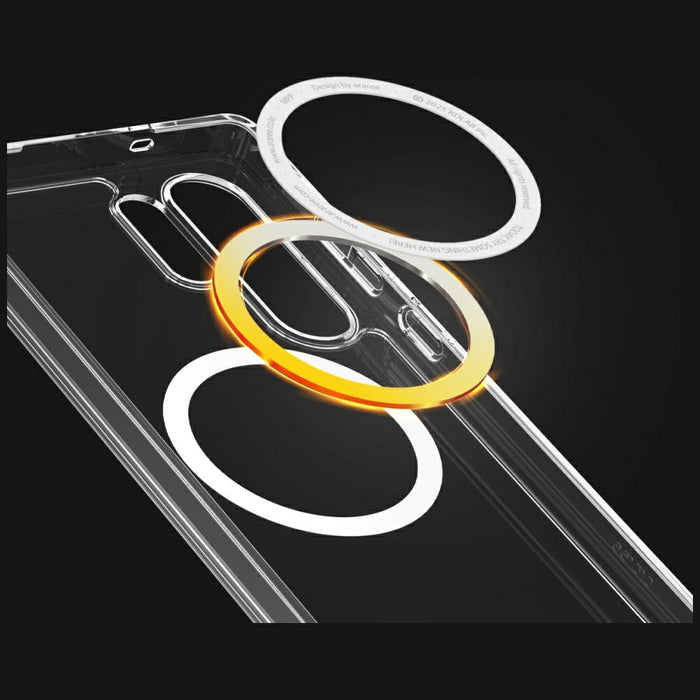 Калъф Araree Duple M MagSafe за Samsung Galaxy S25 Ultra, прозрачен