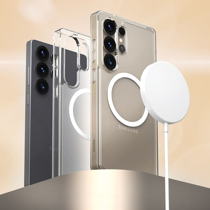Калъф Araree Duple M за Samsung Galaxy S25 Ultra, прозрачен мат