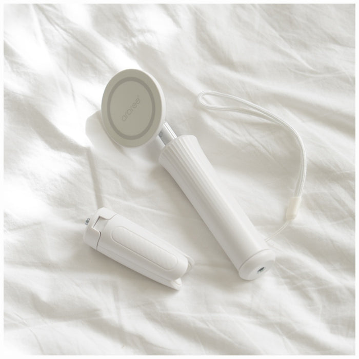 Selfie stick Araree Magfie Pod LiteTripod MagSafe, бял