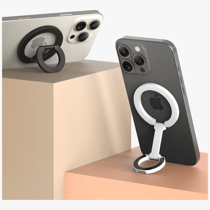 Ring stand Araree A-Ring MagSafe GripTok, черен
