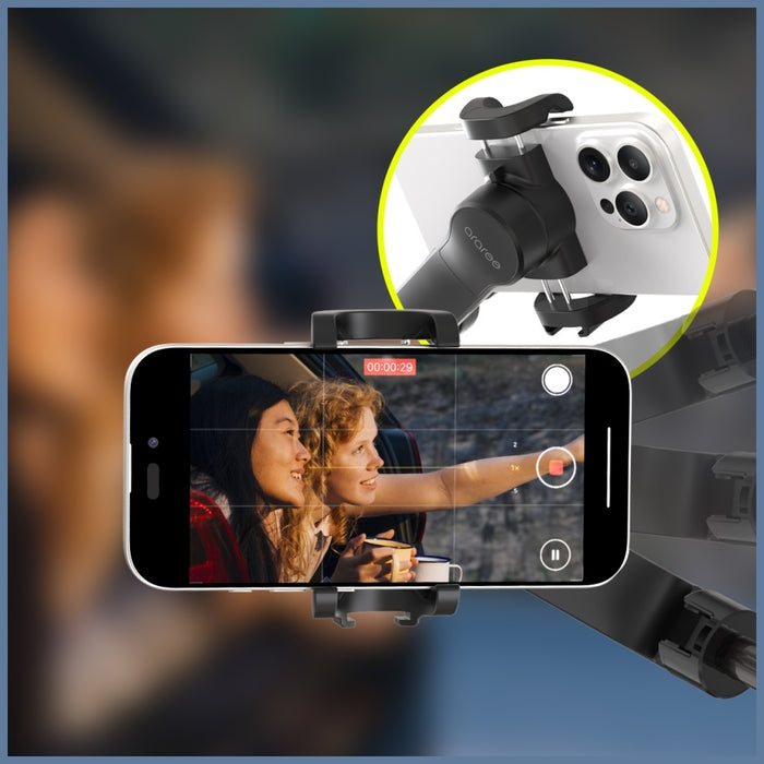 Selfie stick Araree Pod Gimbal 1XTripod, черен