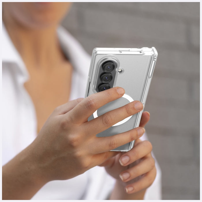 Калъф Araree Nukin 360 M MagSafe Qi2 за Galaxy Z Samsung/Fold7, прозрачен