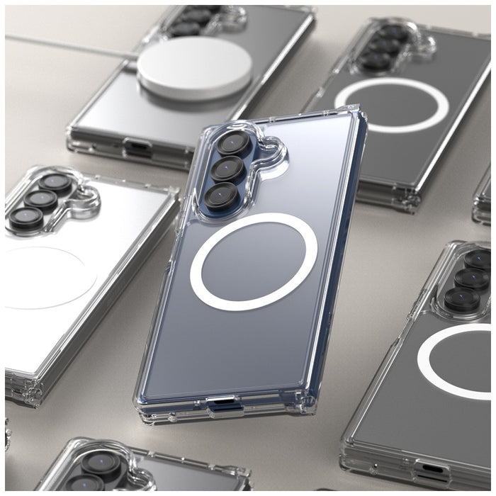 Калъф Araree Duple M MagSafe Qi2 за Galaxy Z Samsung Fold7, прозрачен