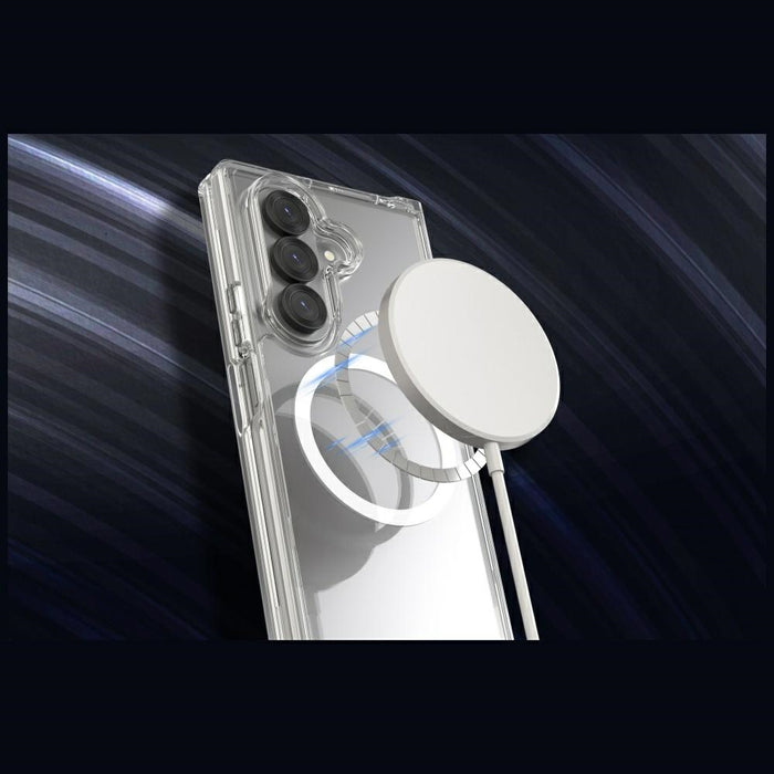 Калъф Araree Duple M MagSafe Qi2 за Galaxy Z Samsung Fold7, прозрачен