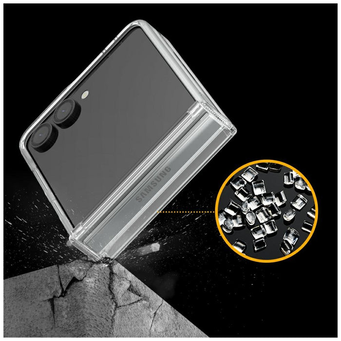 Калъф Araree Nukin 360 за Samsung Galaxy Z Flip7, прозрачен