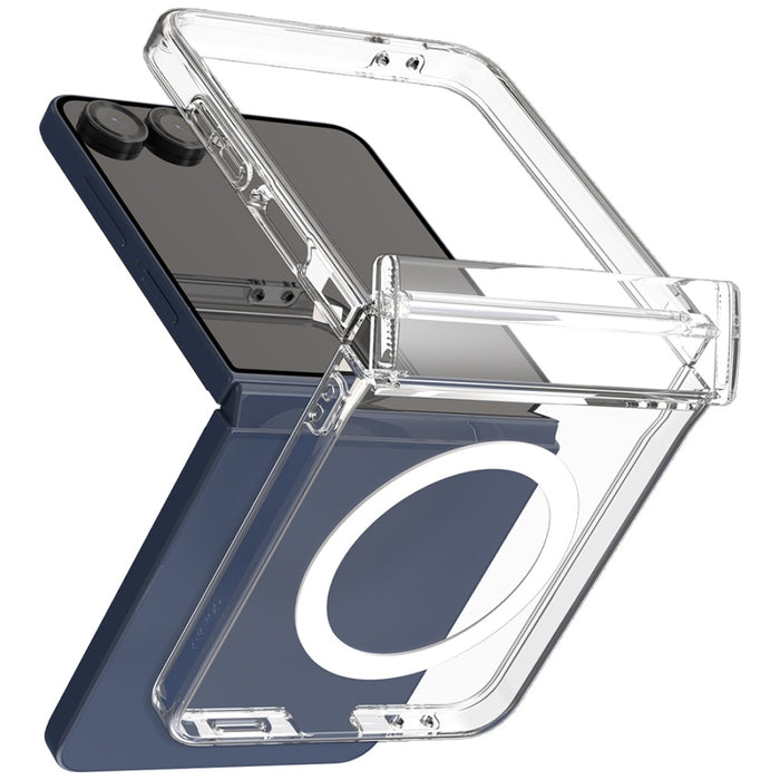 Калъф Araree Duple 360 M MagSafe Qi2 за Samsung Galaxy Z Fold Flip7, прозрачен