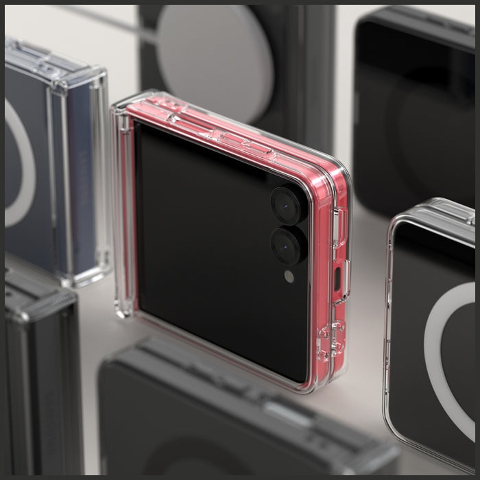 Калъф Araree Duple 360 M MagSafe Qi2 за Samsung Galaxy Z Fold Flip7, прозрачен