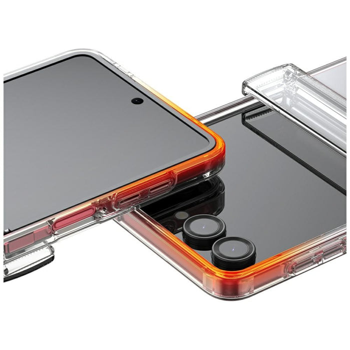 Калъф Araree Duple 360 M MagSafe Qi2 за Samsung Galaxy Z Fold Flip7, прозрачен