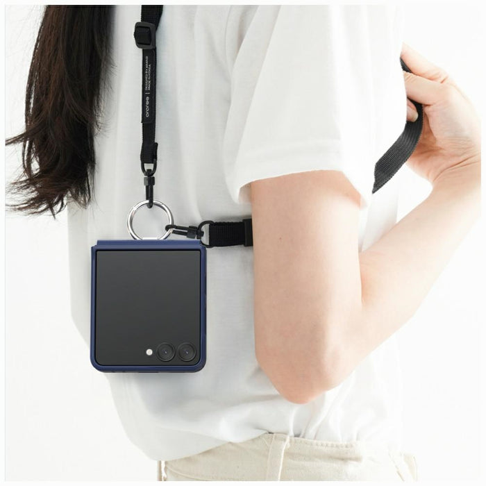 Калъф Araree Aero Flex R East-Grip Ring за Samsung Galaxy Z Samsung Flip7, черен