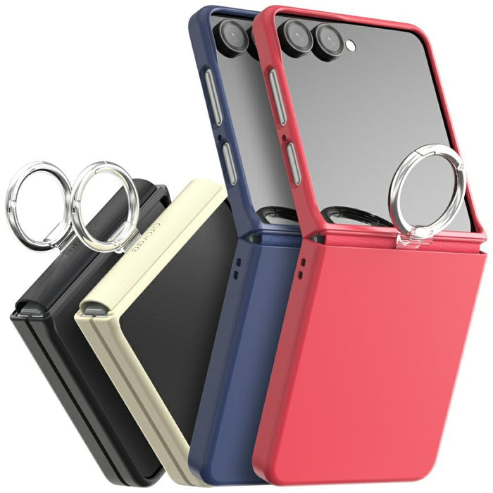 Калъф Araree Aero Flex R East-Grip Ring за Samsung Galaxy Z Samsung Flip7, розов