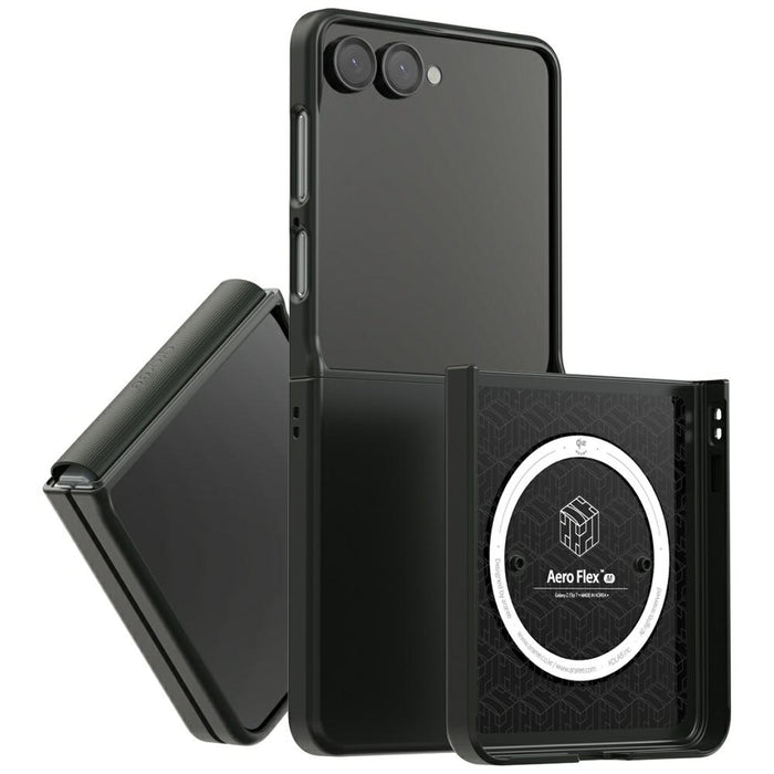 Калъф Araree Aero Flex M MagSafe Qi2 за Samsung Galaxy Z Samsung Flip7, черен