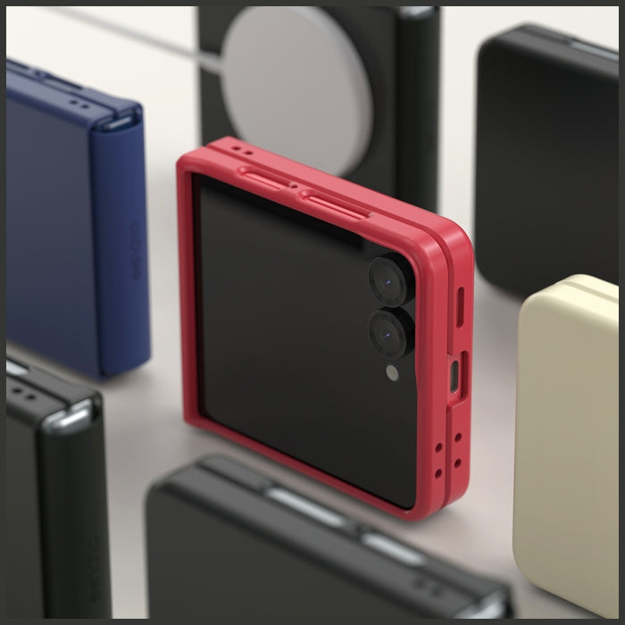 Калъф Araree Aero Flex M MagSafe Qi2 за Samsung Galaxy Z Samsung Flip7, черен