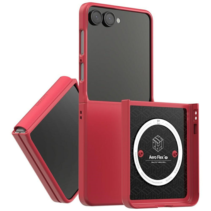 Калъф Araree Aero Flex M MagSafe Qi2 за Samsung Galaxy Z Samsung Flip7, розов