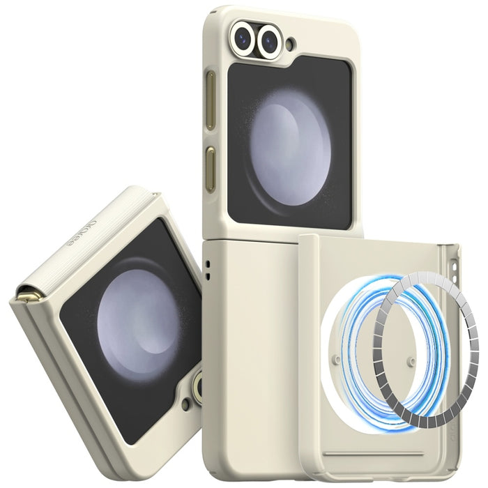 Калъф Araree Aero Flex M MagSafe за Samsung Galaxy Z Fold / Z Flip FE, кремав