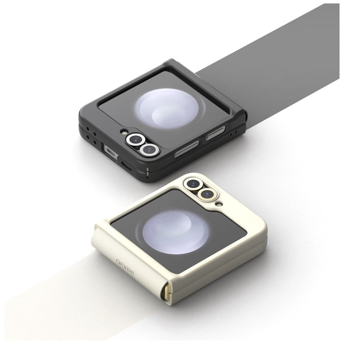 Калъф Araree Aero Flex M MagSafe за Samsung Galaxy Z Fold / Z Flip FE, кремав