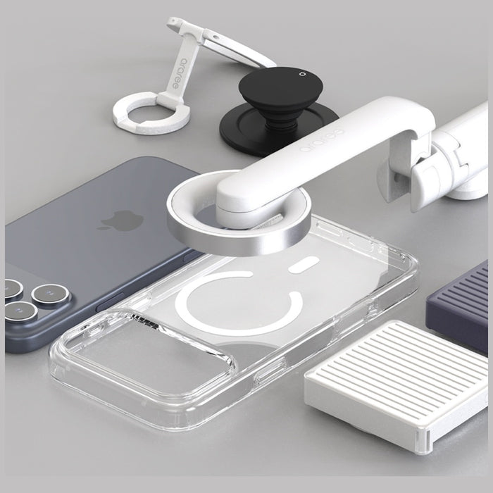 Калъф Araree Duple M MagSafe за iPhone Air, прозрачен