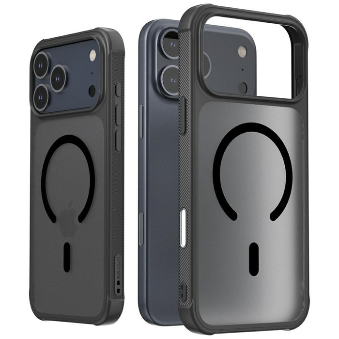 Твърд калъф Araree Duple M Armor MagSafe за iPhone 17 Pro Max, черен