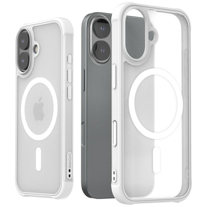Калъф Araree Duple M Armor MagSafe за iPhone 17, бял