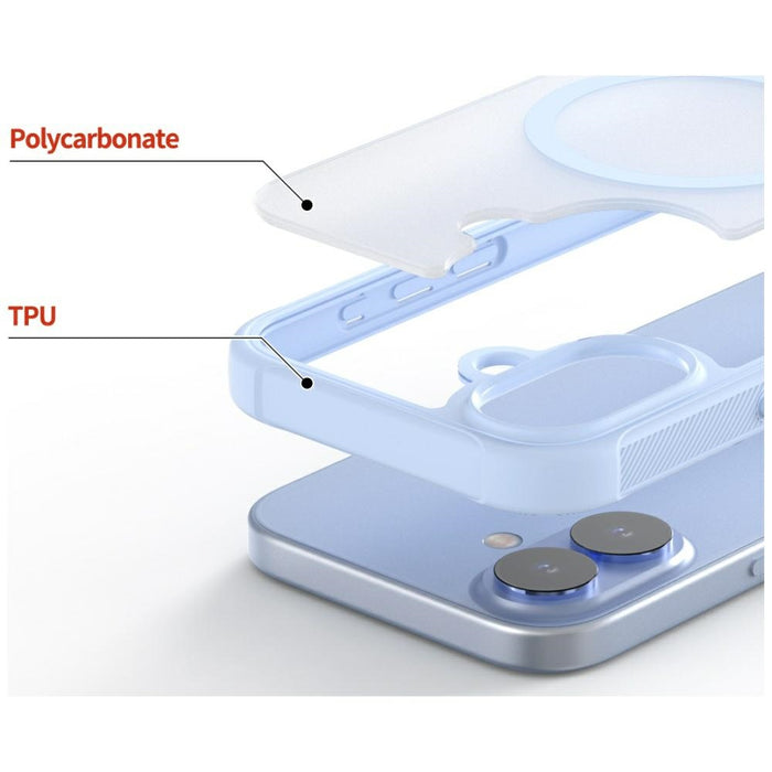 Калъф Araree Duple M Armor MagSafe за iPhone 17, бял