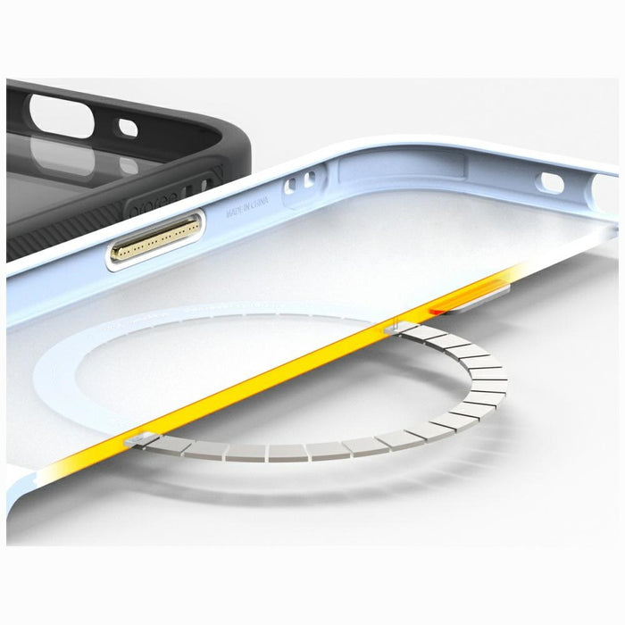 Калъф Araree Duple M Armor MagSafe за iPhone 17 Pro, бял