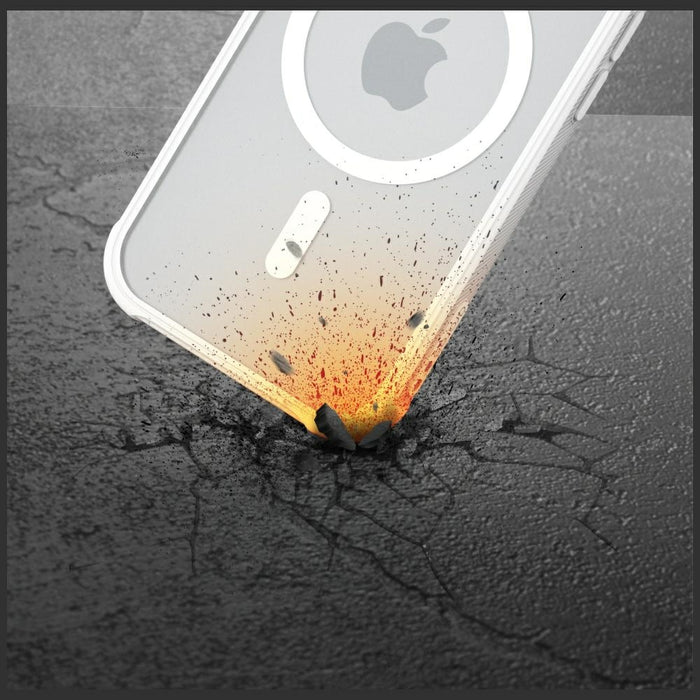 Калъф Araree Duple M Armor MagSafe за iPhone 17 Pro, бял